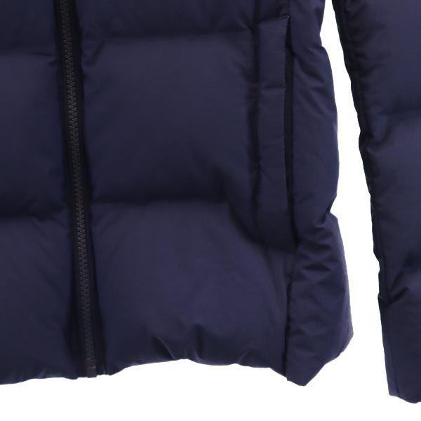 UNIQLO seamless Down jacket L Navy hood Women Used