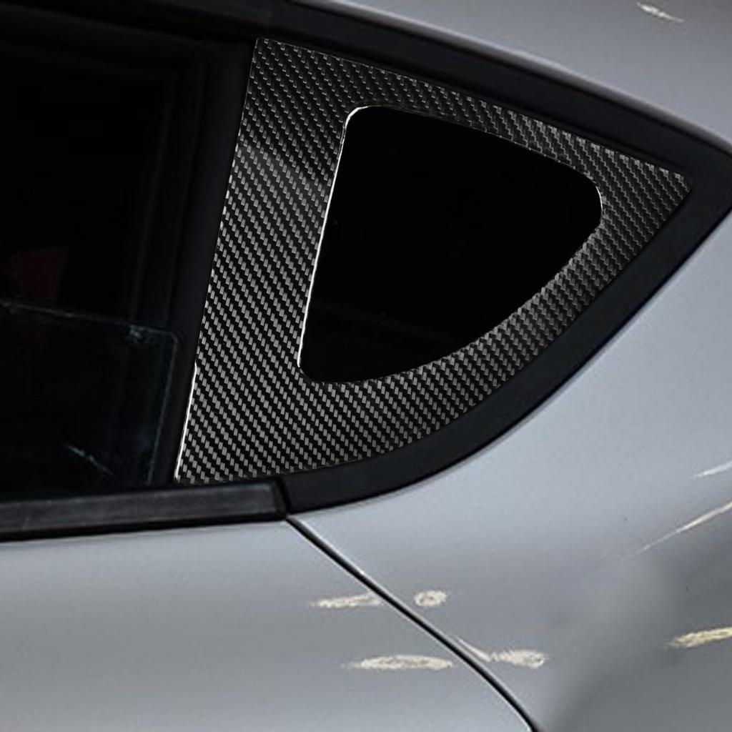 Spesialdesignet for Toyota Supra GR A90 A91 Sidevinduslameller Ventilasjonsdeksel Vindus-aerospoiler Bakre eksteriørdeler Karbonfiber Supra Custom