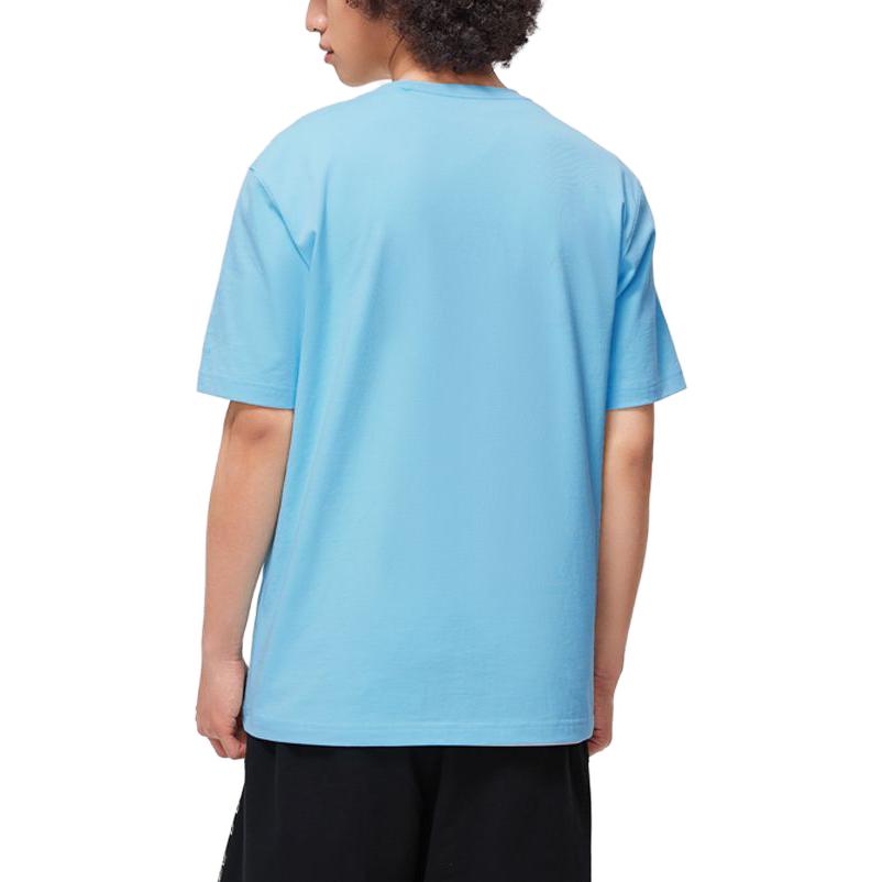 Li Ning Sports Trendy Collection T Shirt Men's Ice Refreshing Blue AHST183-3