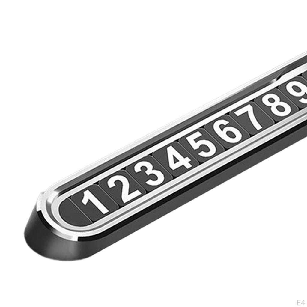Car Parking Telephone Number Plate Phone Board for Lot
