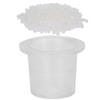 1000pcs Disposable Tattoo Ink Cups Plastic Microblading Pigment Caps Tattoo SuppliesL    19 x 11mm