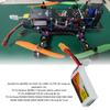 7.4V 850mah 70C 2S Lipo Battery with XT60 Plug Accessory Fit for QAV250 Quadcopter RC Racing Car