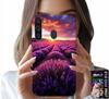 Etui Do Samsung Galaxy A21 - Pole Lawendy, Piękne Krajobrazy, Wzory
