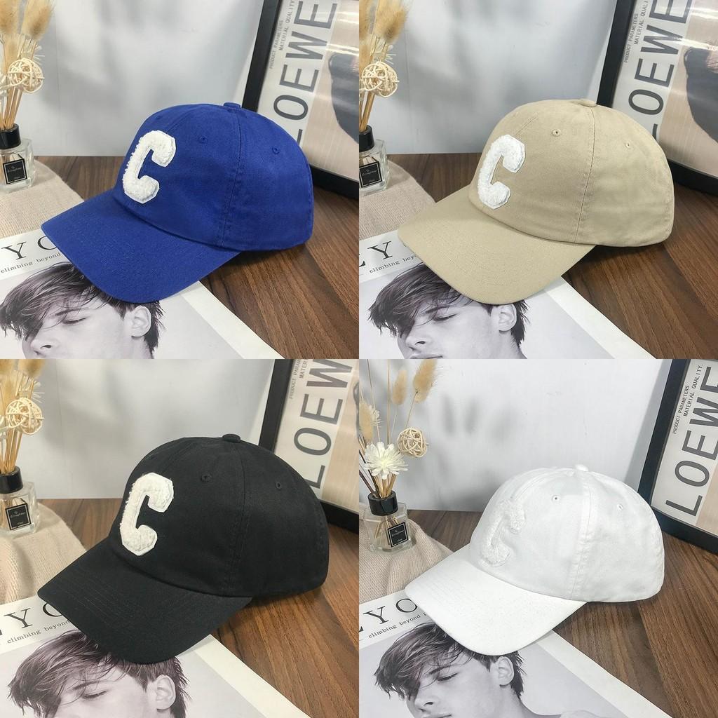 Trendy Brim Soft Baseball Cap For Women And Men Ins Letter Design Hat Sun