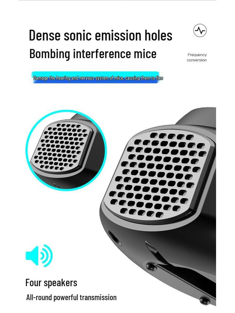 High-Power Ultrasonic Insect and Mouse Repellent Device