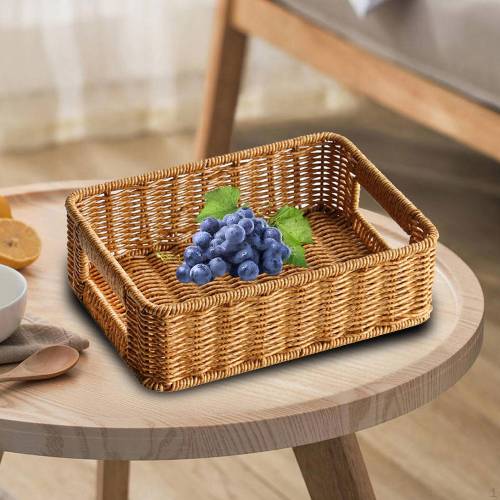 

Ручная корзина для хранения подносов Современные принадлежности для вечеринок 29x20x6 cm