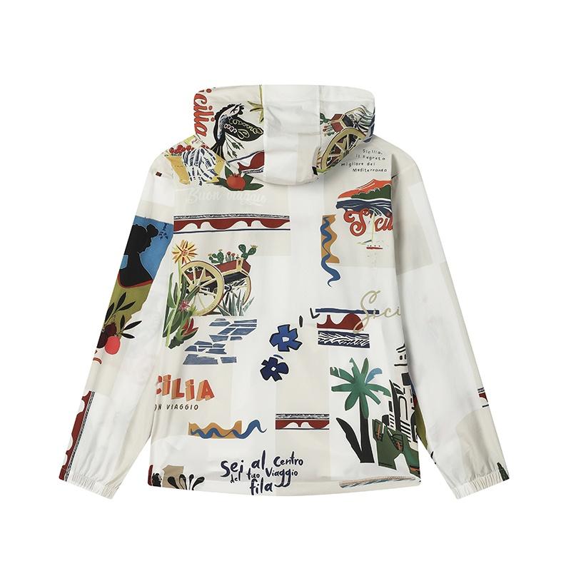 FILA Jacket Men's All Over Print F11M528705F-ZA