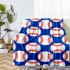 Baseball Theme Printed Blanket - Perfect for Couch, Bed, Travel & Outdoor Use | Machine Washable, Cozy & Durable.