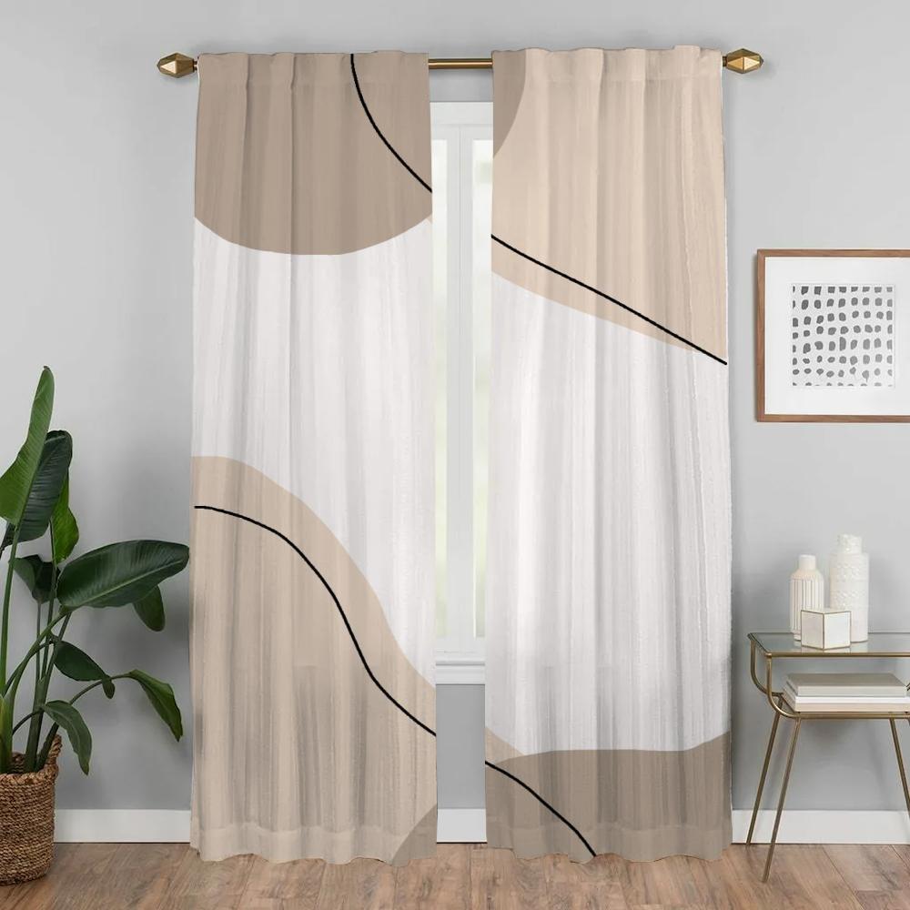 Schlichter Stil Pflanzen Verdunkelungsvorhang für Zimmer 2 Paneele Moderne Wohnzimmergardinen Raumteiler Halloween Dekoration Jalousien Küche