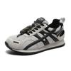 Lightweight and Breathable Dad Shoes Women's Autumn New Leather Mesh Splicing Comfortable and Versatile Leisure Sports