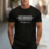 2026 Summer New Men's T-shirt High-quality Solid Color T-shirt Urban Casual Fashion Short-sleeved O-neck Top
