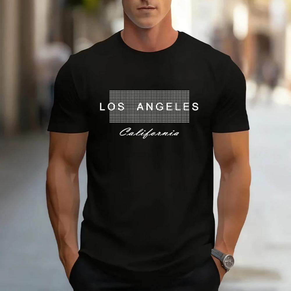 

2026 Summer New Men s T-shirt High-quality Solid Color T-shirt Urban Casual Fashion Short-sleeved O-neck Top S