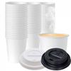 Cups + Lids - Disposable Paper Cups For Eco Coffee