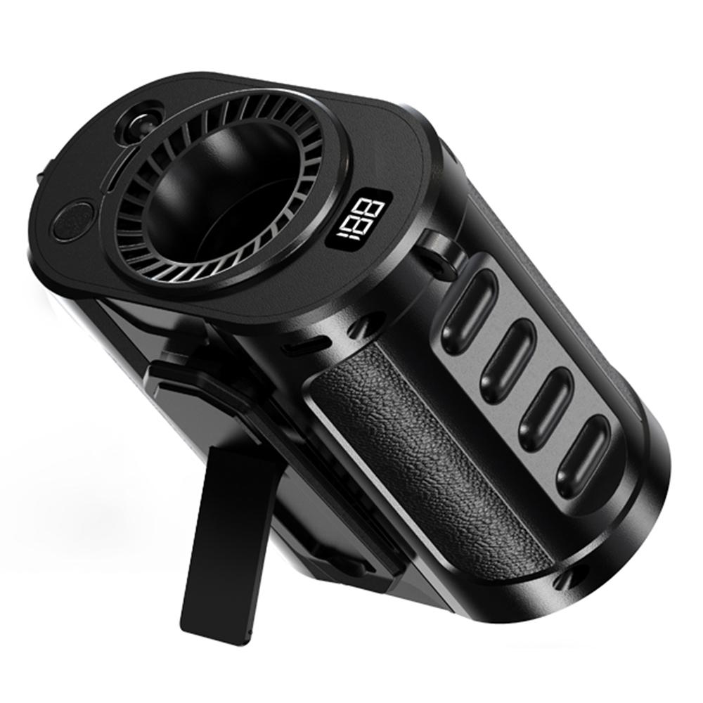 

G30 Portable Waist Fan with Stand 5 Speed 8000mAh Rechargeable Belt Fan with Power Bank and LED Light A