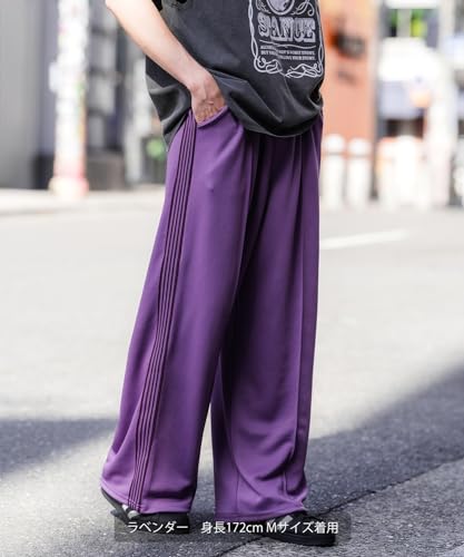 [IMPROVES] SIDEWAYSTANCE Line Jersey Wide Track Pants