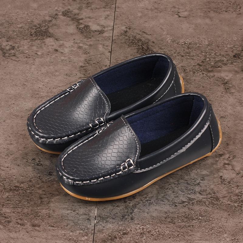 JGSHOWKITO Scarpe per bambini Colori caramella Unisex Ragazzi Ragazze Mocassini morbidi Slip-on Scarpe in pelle PU per bambini Taglia 21-38 Mocassino Hot