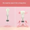 Nipple Corrector Set 2PCS: Painless Gentle Pull for Inverted Flat Nipples - Breastfeeding Helper with Discreet Design for Easy Concealment Under