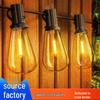Cross-Border ST38 String Lights: Outdoor Waterproof LED for Camping, Tent, Courtyard, and Festival Decor