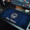 Hertha BSC Custom Name Large Size Mouse Pad Large Gaming Table Cushion Non-slip Laptop Tablet Big Mousepad XXL Mat Mini PC Playmat With Lock Edge