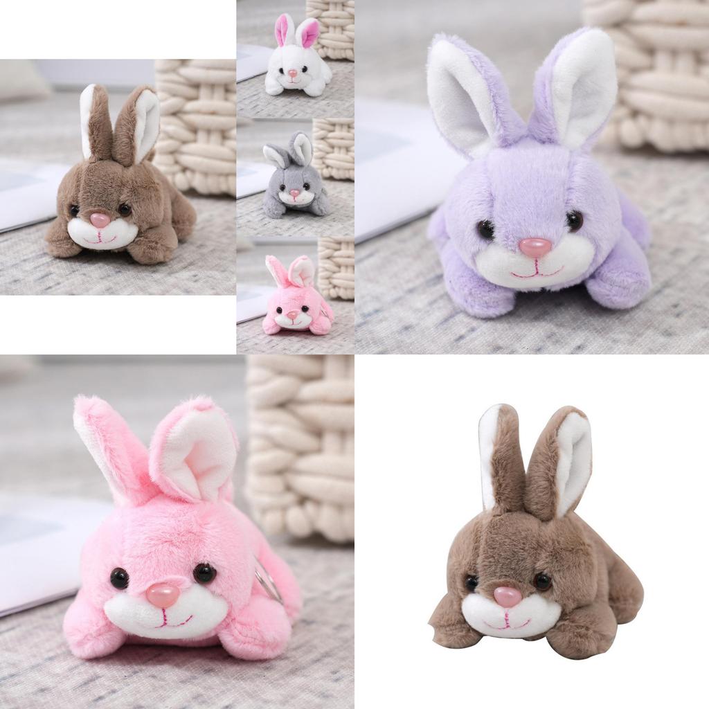 Creative Cute Plush Rabbit Keychain Stylish Unique Bag Charm Delicate Adorable Couple Gift
