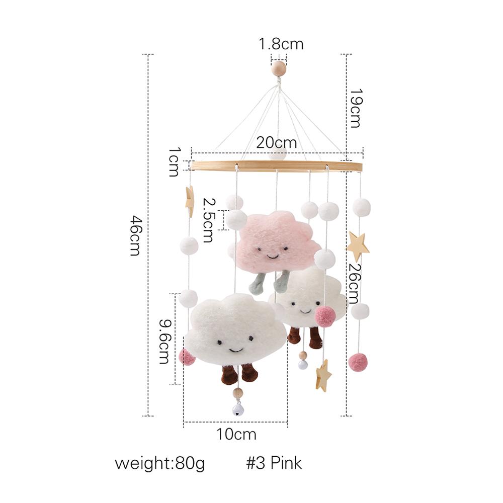 Baby Mobile for Crib Toys 0-12 Months For Newborn Bed Bell Toddler Rattles Gift For Kids