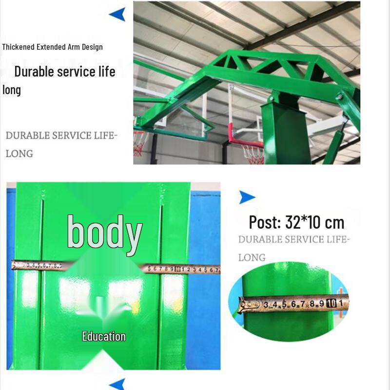 Datangyu Outdoor Standard Hydraulic-Style Basketball Hoop