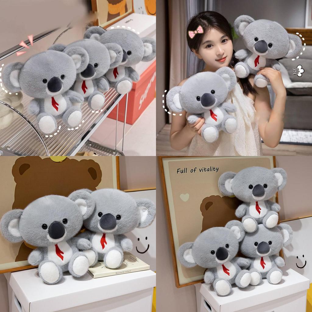 Entzückende graue Koala Plüschtierpuppe Perfekt zum Kuscheln und Trösten Geschenke für Kinder