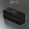 Cubilux XLR Stereo Audio Passive 1 Input to 4 Outputs XLR Balanced Audio 1 In 4 Out 4 Channel Splitter Box 4-Way Splitter, (Female) (Male) Converter,