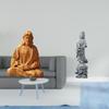 Jesus Catholic Figurine Collectible Statue Feng Shui Guan Yin Buddhist Stone Ornament for Hallway