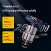 Deli Electric Grinder & Screwdriver: Mini Wood Carving, Jade Cutting, Handheld Drill for Grinding & Polishing.