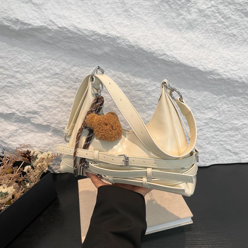 

Сумка Женская Новая Повседневная Универсальная Наплечная Сумка no pendant белый