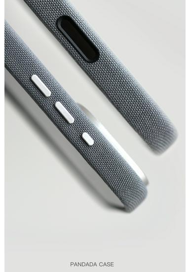 iPhone 17 Pro Max Ballistic Nylon Magnetic Case: Solid Color Fabric Texture Protective Cover