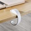 1PC/2Pcs Creative Headphone Stand Hanger Holder Portable Desk Mount Bag Hanger Organizer Under Desk Clamp Hook