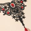 Gothic Lace Clavicle Halskette - Übertriebener Schmuck im europäischen Stil für Damen