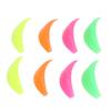 4 Pairs Eyelash Lift Shield Mixed Color Reusable Soft Eyelash Perming Curler for Beauty Salon