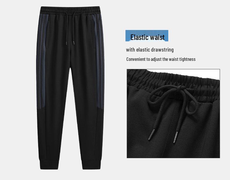 Men's Tencel Cardigan Jacket & Pants Set - Casual Spring/Autumn Fashion Sportswear
