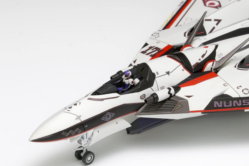 Wave Macross F VF-171EX Nightmare Plus EX Alto Custom, 1/72 Scale, Approximately 22cm Long, Pre-Colored Plastic Model Kit MC-074