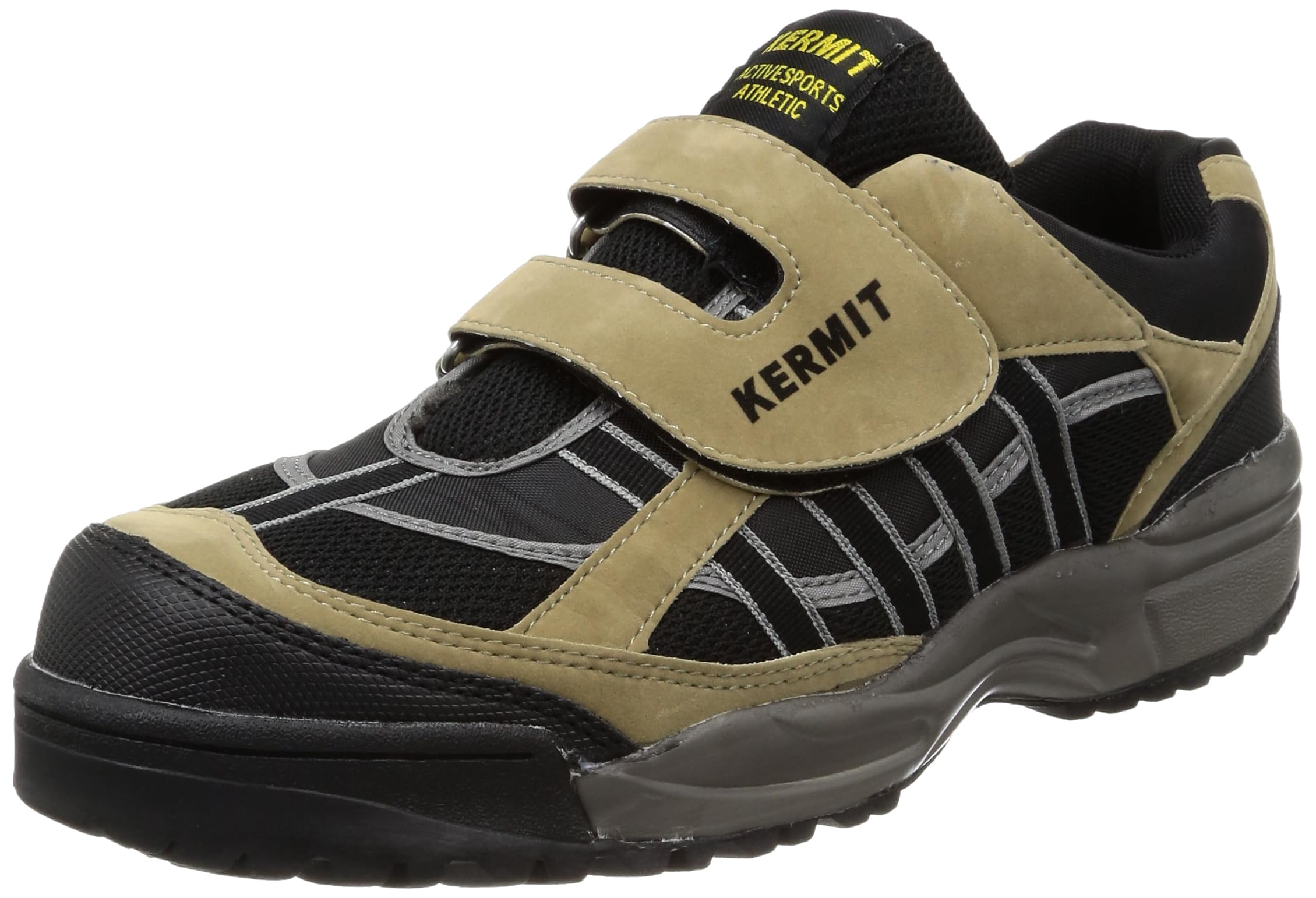

Kermit Work Shoes Oilproof Sole Safety Shoes Black cm 4E [Okamoto] Men s 29.0