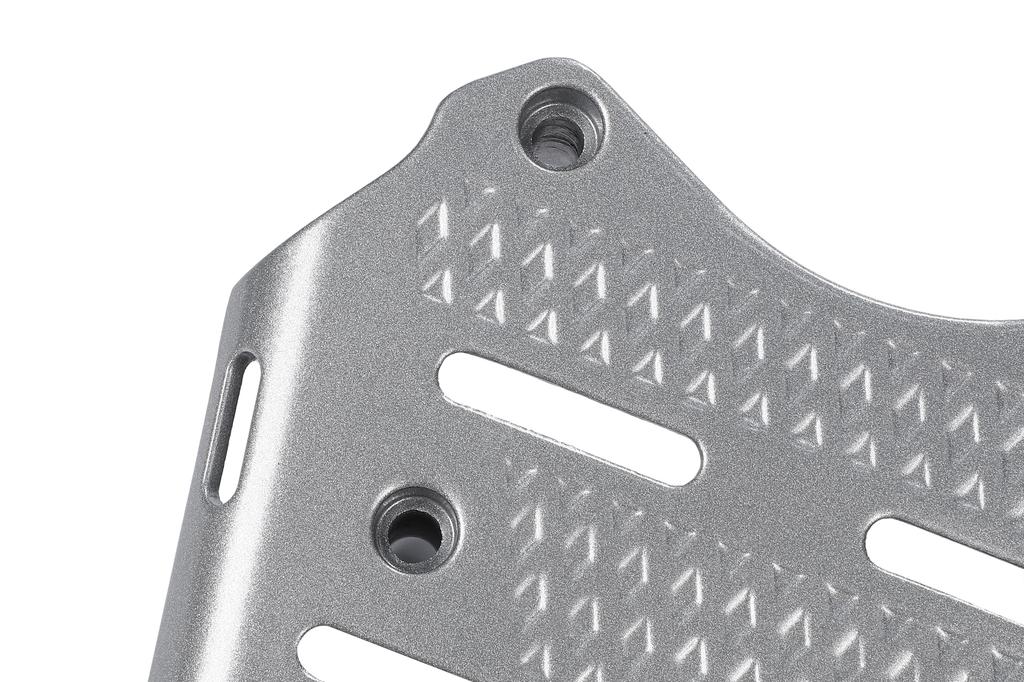 Honda PCX Rear Carrier Mounting Bracket (PCX2014~2023) PCX125 PCX150 PCX160 Universal Aftermarket Parts (Silver)