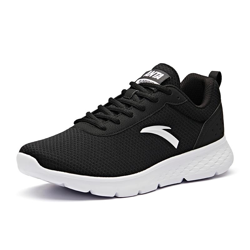 Anta Casual Cushioning Slip Resistant Abrasion Resistant Breathable Coverage Lightweight Low Top Running Shoes Men's 912325525-4