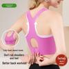 High Impact Breathable Sports Vest with Integrated Cup - Large Bust Yoga & Aerobics Beautiful Back Bra