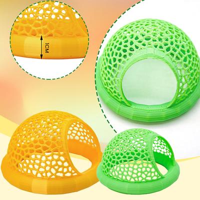 Yousheng Floating Betta Fish Lounge Hollow Fish Resting Habitat Cave Hide Toy Hideaway Enrichment Aquarium Decoration Fish Tanks Accessories