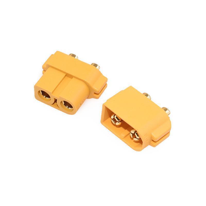 XT60PM Model Aircraft Power Connector: Lithium Battery to ESC/Motor Saddle Mount