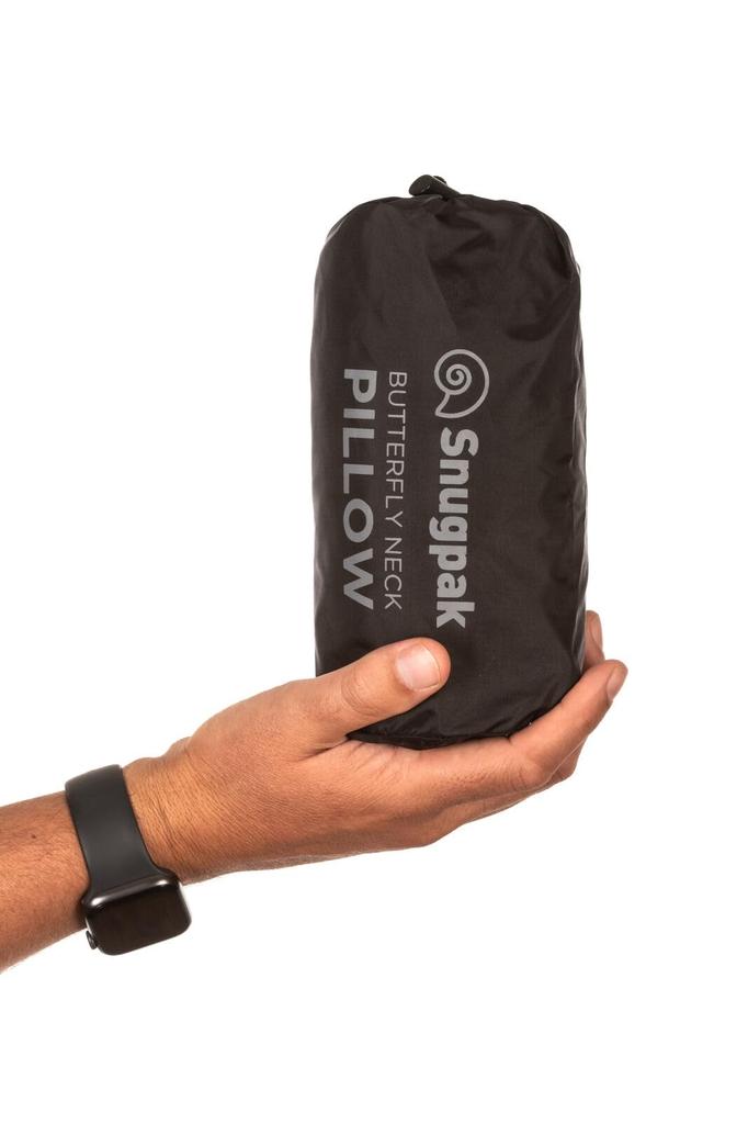 Snugpak Butterfly Neck Pillow Black Pillow Pillow SP02712BK Japanese Self-Inflating (Genuine Product)
