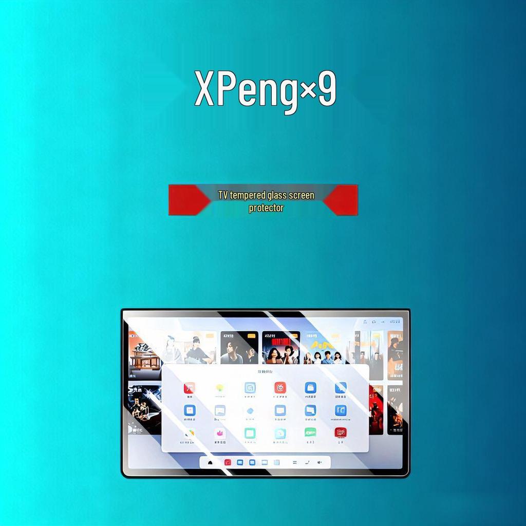 Xiaopeng X9 Tempered Film for 26 Models - Screen & Navigation Display Interior Mod