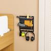 Bedside Shelf Wall Mount Storage Rack Strong Load-bearing Easy Installation Game Console