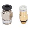 PTFE Tube with Tubing Cutter Pneumatic Fittings Remote Feeding Kit 3D Printer Accessories