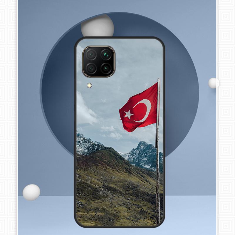 

Cool Turkey Flag For Huawei Nova Y91 Y60 Y70 Y72 Y90 Y61 12s 12i 11i 8i 10 9 SE P20 P40 Lite P30 P60 Pro Case Huawei P40 Lite 4G
