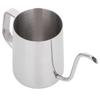 600ml Coffee Drip Kettle 304 Stainless Steel Slender Spout Thicken Coffee Pot with Cover