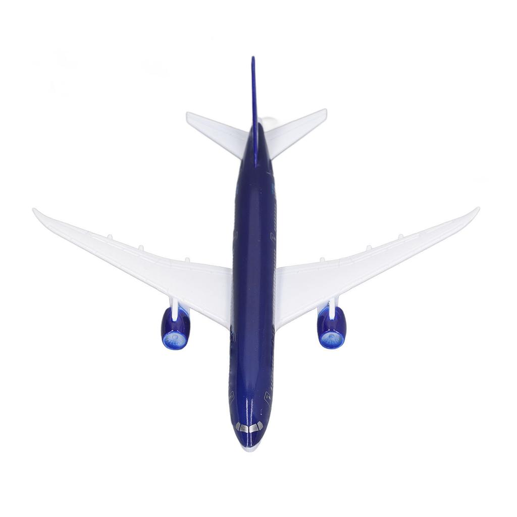 1:400 Model Avion de Linie 787 Turnat sub Presiune Aliaj Model Avion de Pasageri Simulat cu Stand Decor Acasă